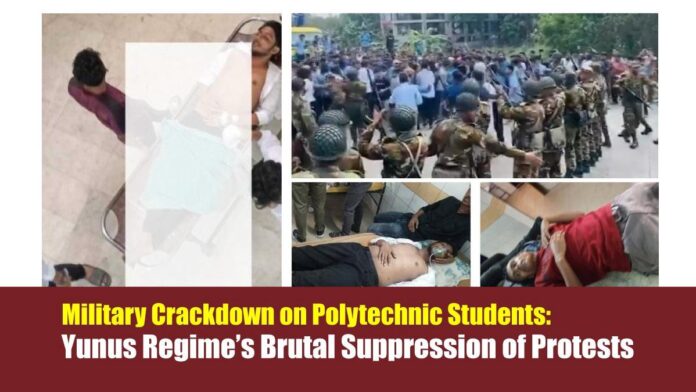 Military Crackdown on Polytechnic Students