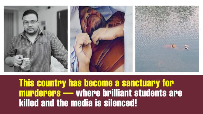This country has become a sanctuary for murderers — where brilliant students are killed and the media is silenced This country has become a sanctuary for murderers — where brilliant students are killed and the media is silenced!