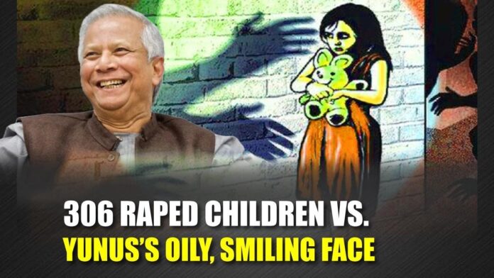 306 Raped Children vs. Yunus’s Oily, Smiling Face