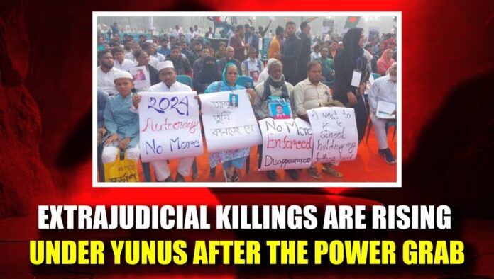 Extrajudicial killings are rising under Yunus after the power grab Extrajudicial killings are rising under Yunus after the power grab