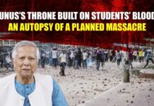 Yunus’s Throne Built on Students’ Blood: An Autopsy of a Planned Massacre Yunus’s Throne Built on Students’ Blood An Autopsy of a Planned Massacre
