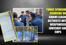 Yunus sponsored genocide on Awami League activists with weaponised judiciary and cops