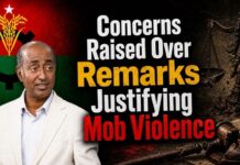 Concerns Raised Over Remarks Justifying Mob Violence Concerns Raised Over Remarks Justifying Mob Violence