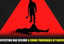 Protesting Has Become a Crime Punishable by Death! Protesting Has Become a Crime Punishable by Death!