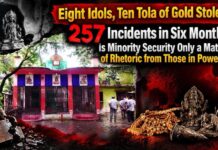 Eight Idols, Ten Tola of Gold Stolen; 257 Incidents in Six Months: Is Minority Security Only a Matter of Rhetoric from Those in Power?